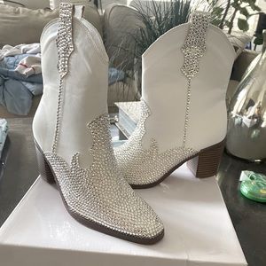 Bedazzled cowboy boots